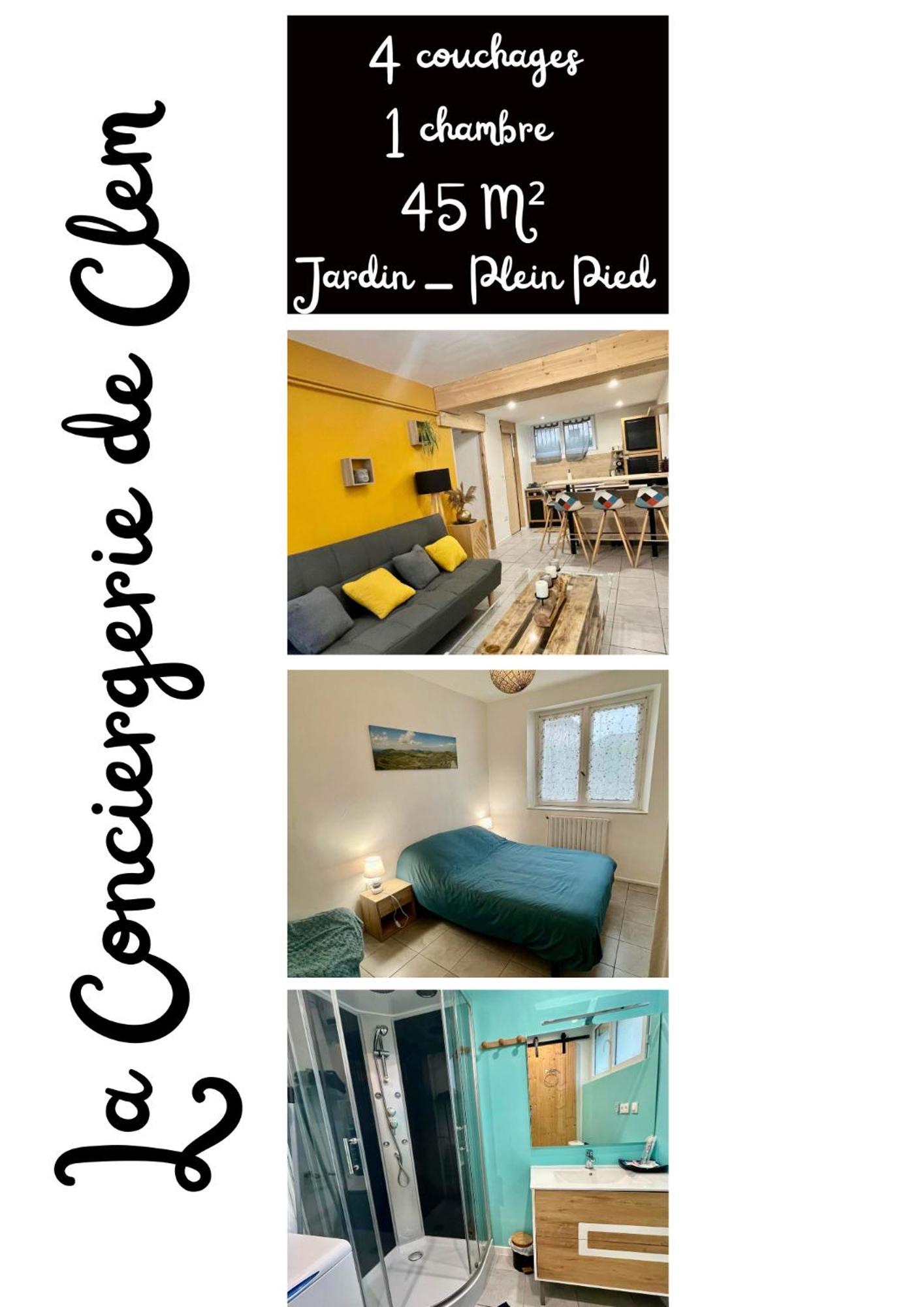 Studio 40M2 Plein Pied Avec Parking Jussac エクステリア 写真